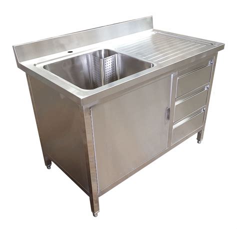 under cabinet stainless steel kitchen sink|stainless utility sink with cabinet.